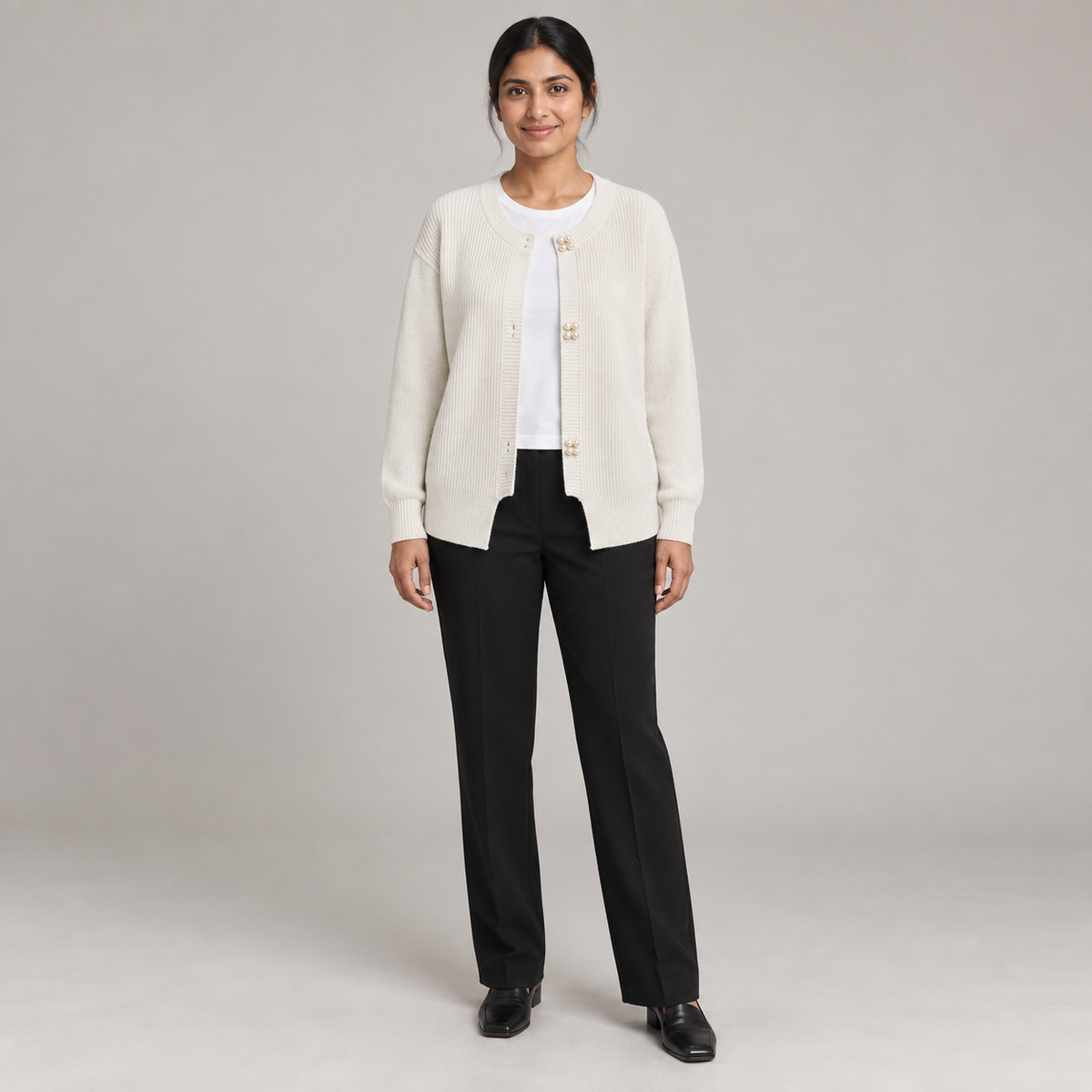 Elara — Creme — front view
