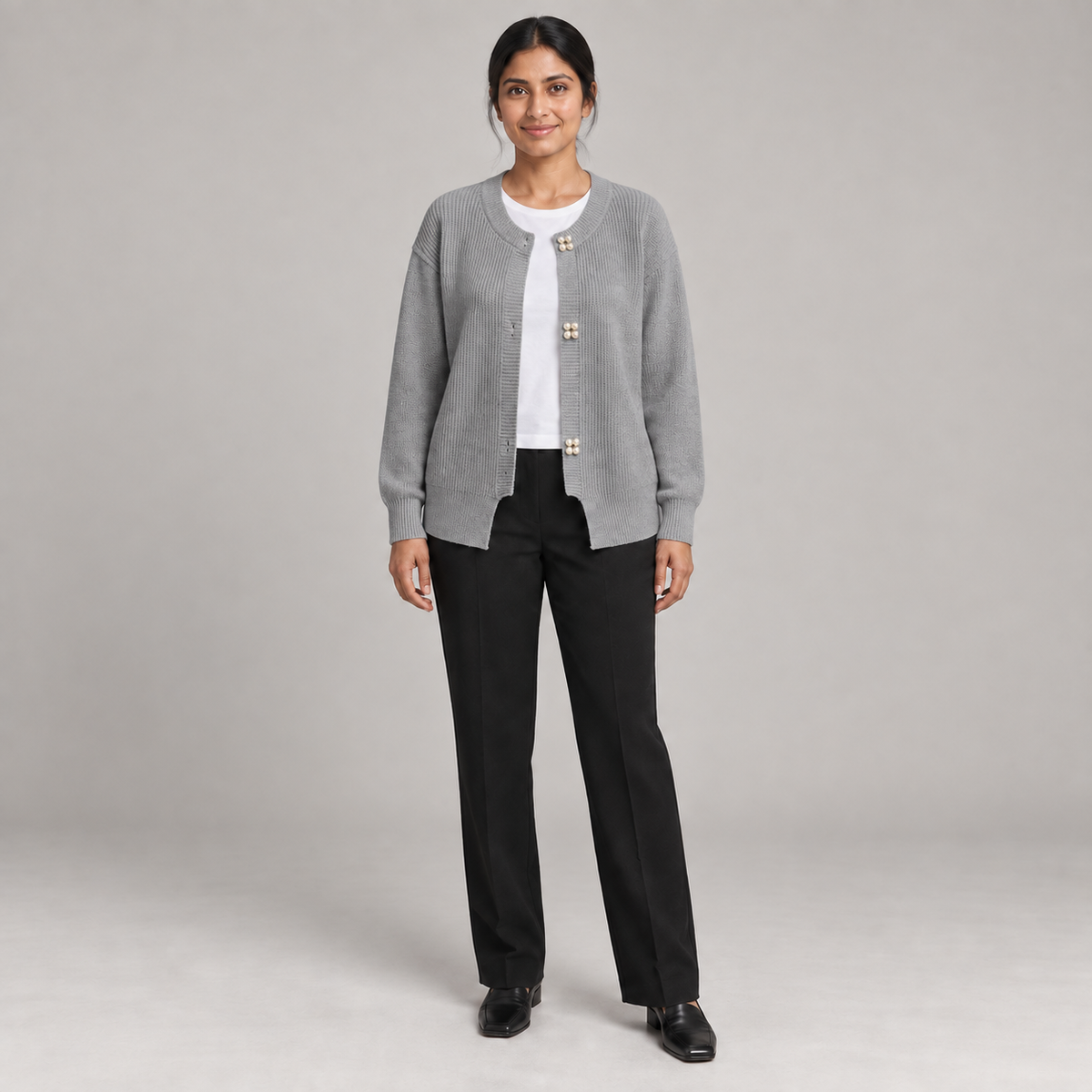 Elara — Grey — front view