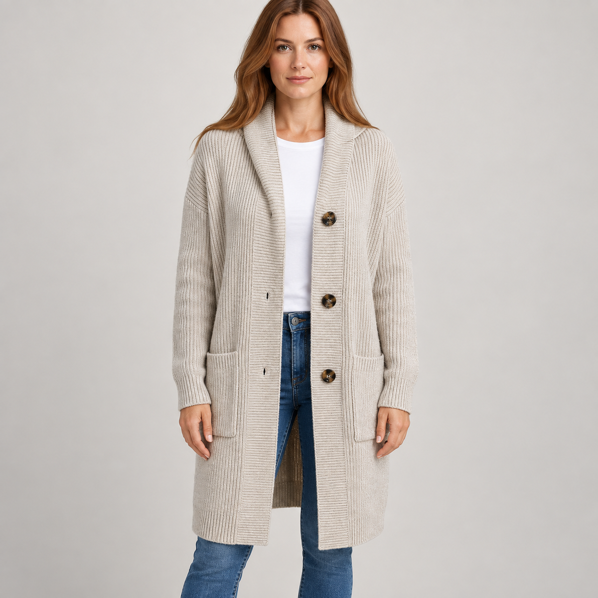 Dia — Beige — front view