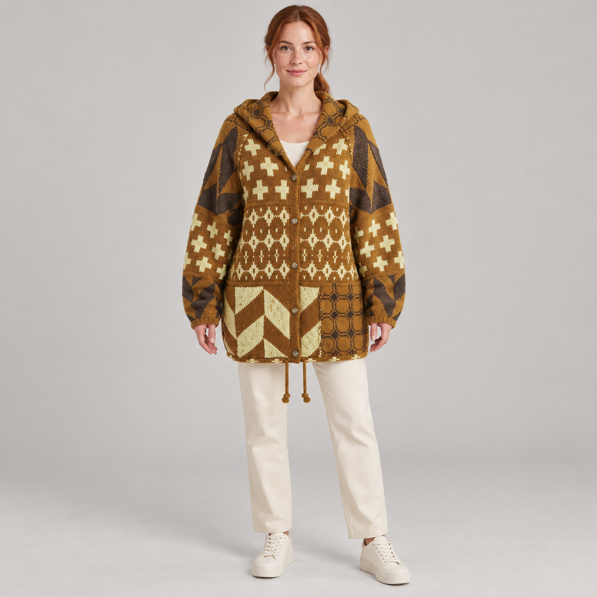 Evangelia — Brown — front view