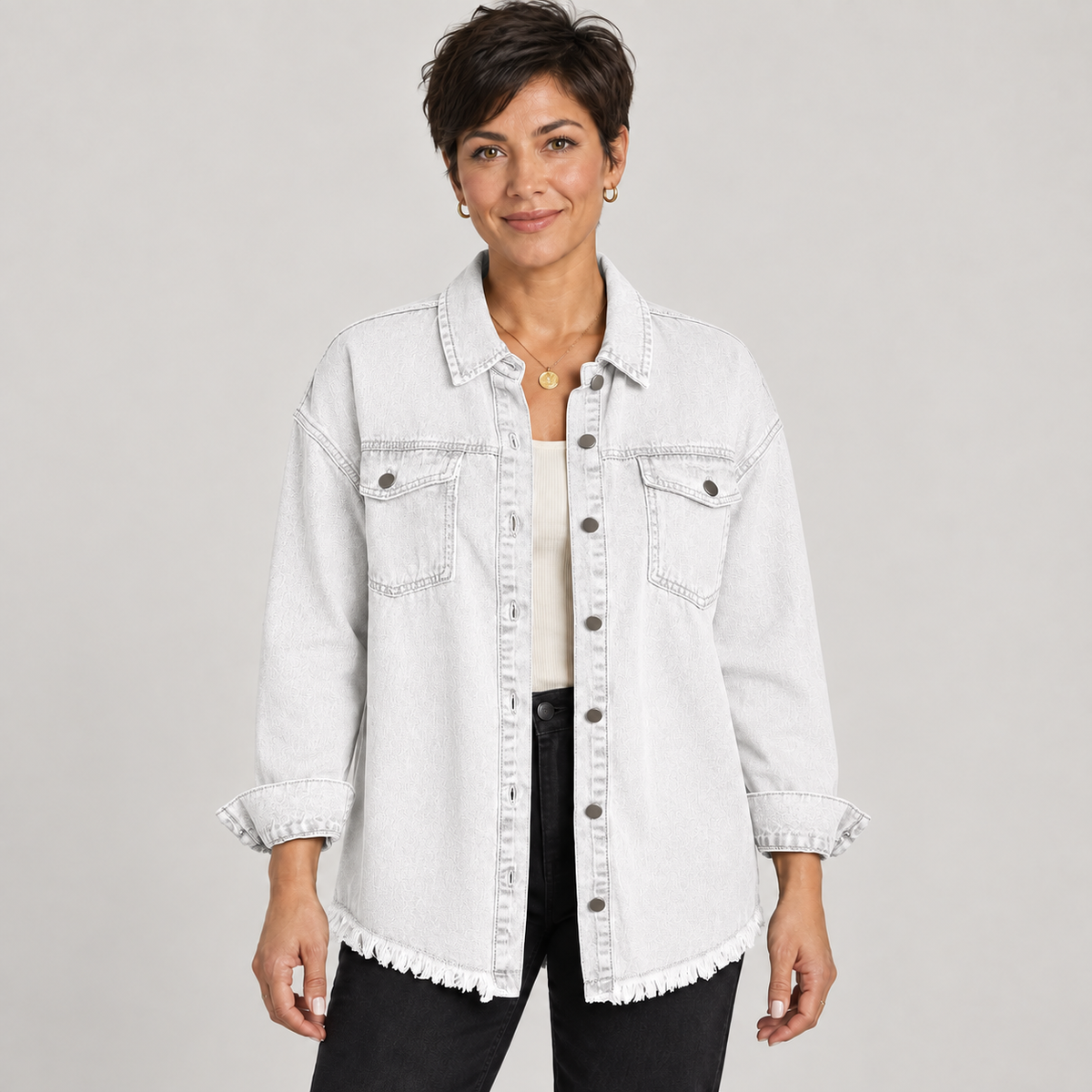 Roxane — White — front view