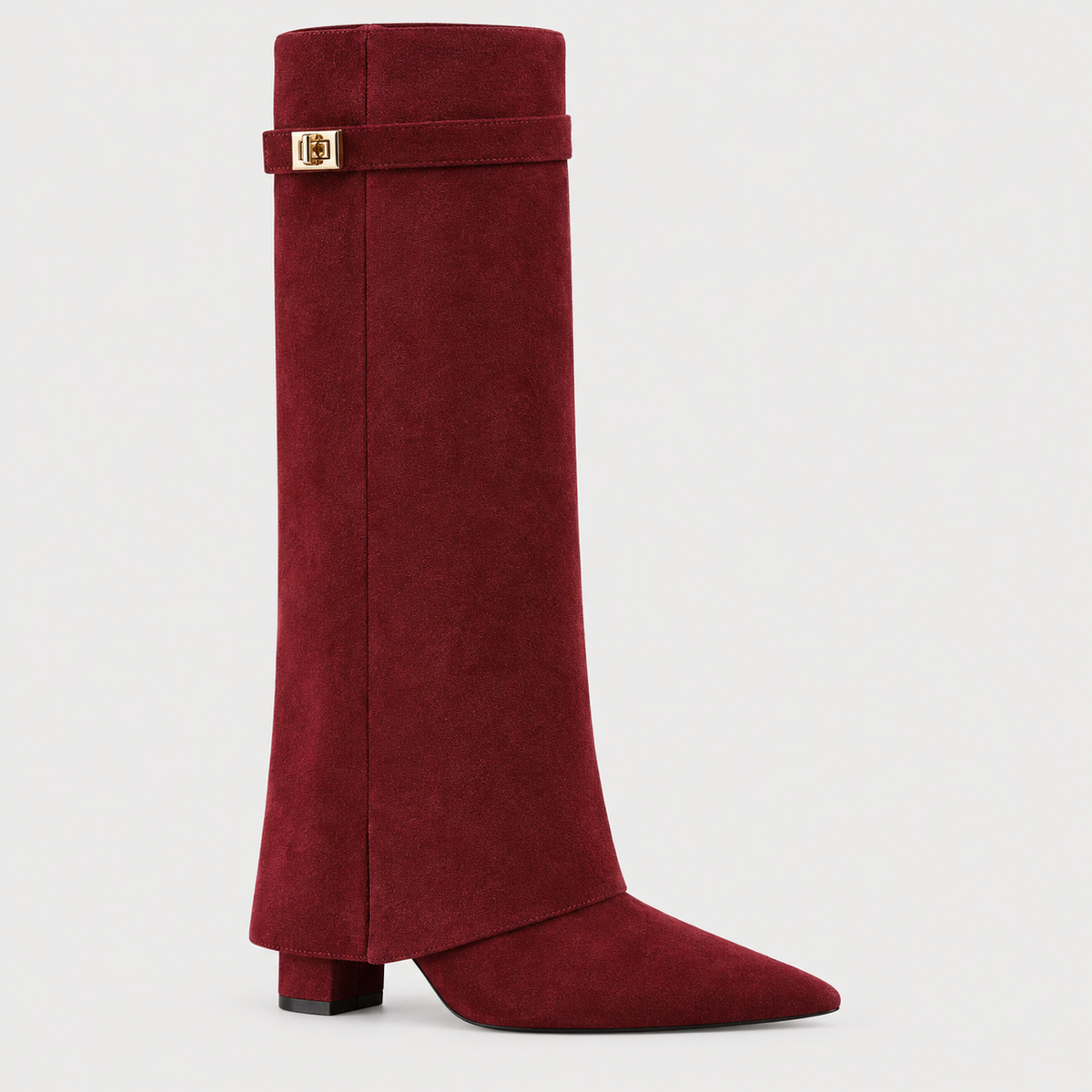 Lunara — Burgundy — side view