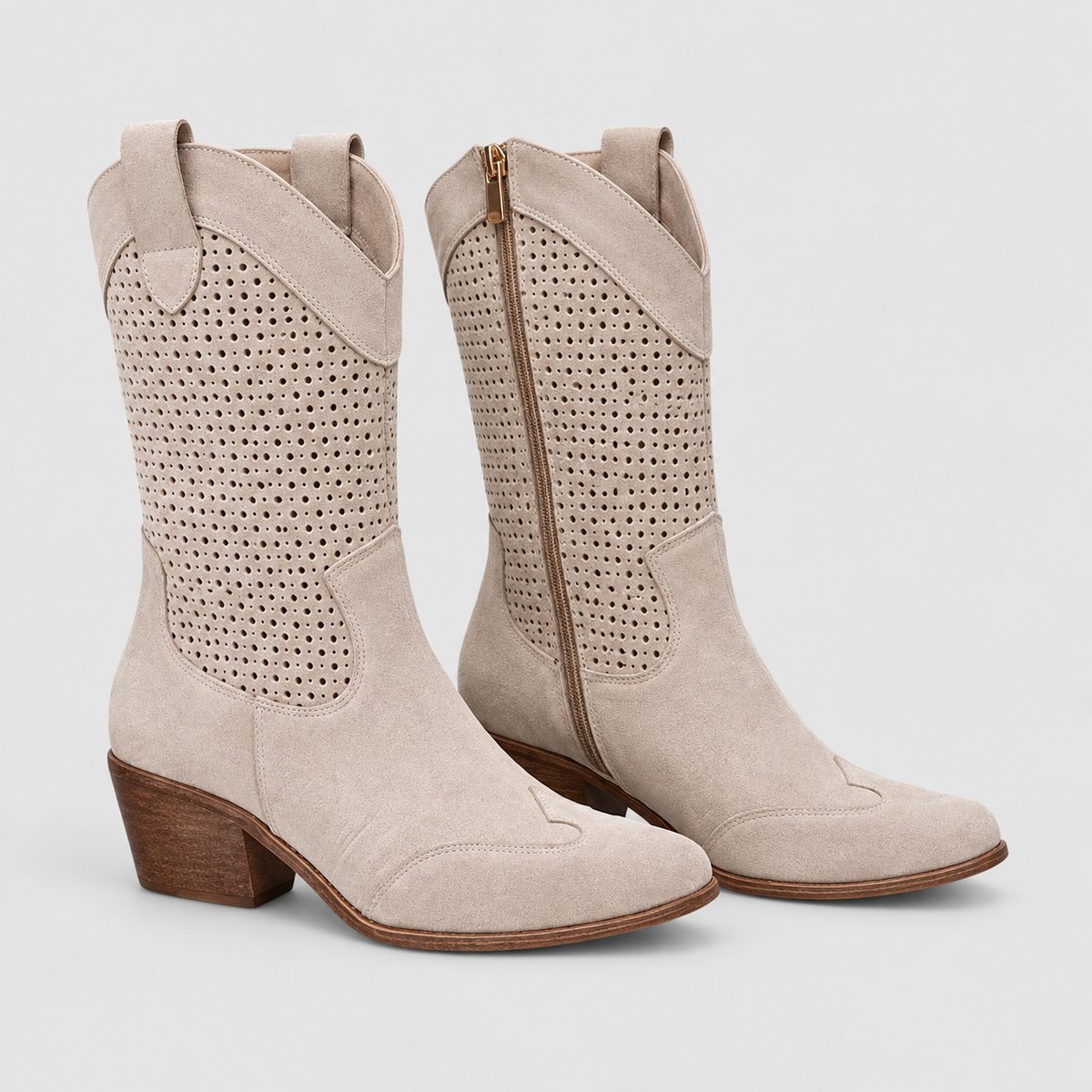 Rachel — Beige — side view