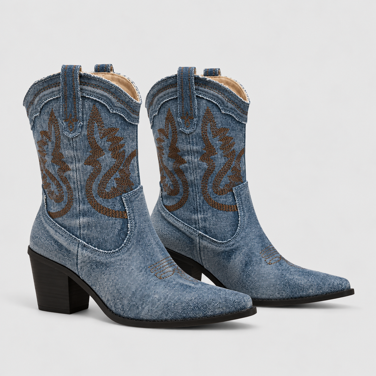 Selena — Denim Blue — side view