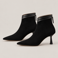 Laura Ankle Boots — Black — side view