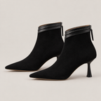 Laura Ankle Boots — Black — side view