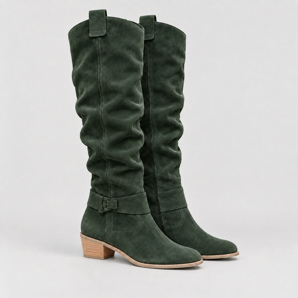 Nora — Dark Green — side view