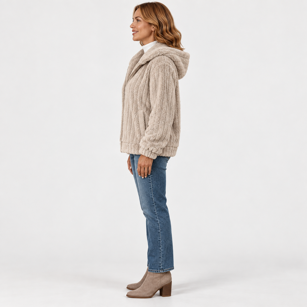 Genevieve — Apricot — side view