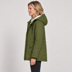 Amina — Army Green — side view
