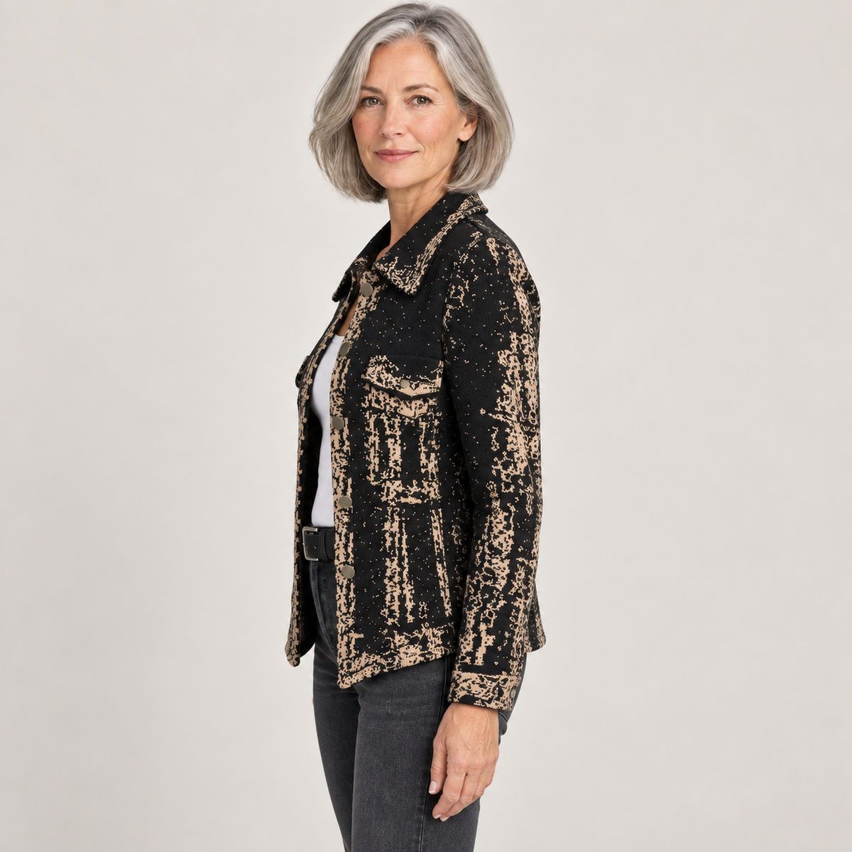 Colette — Black — side view