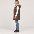 Lucy — Coffee Brown — side view