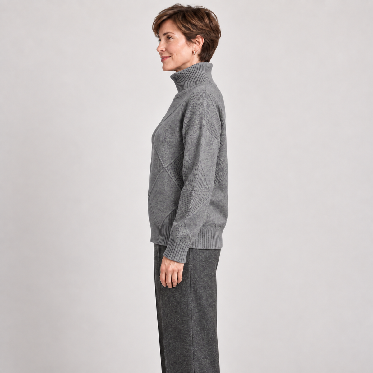 Angela — Gray — side view