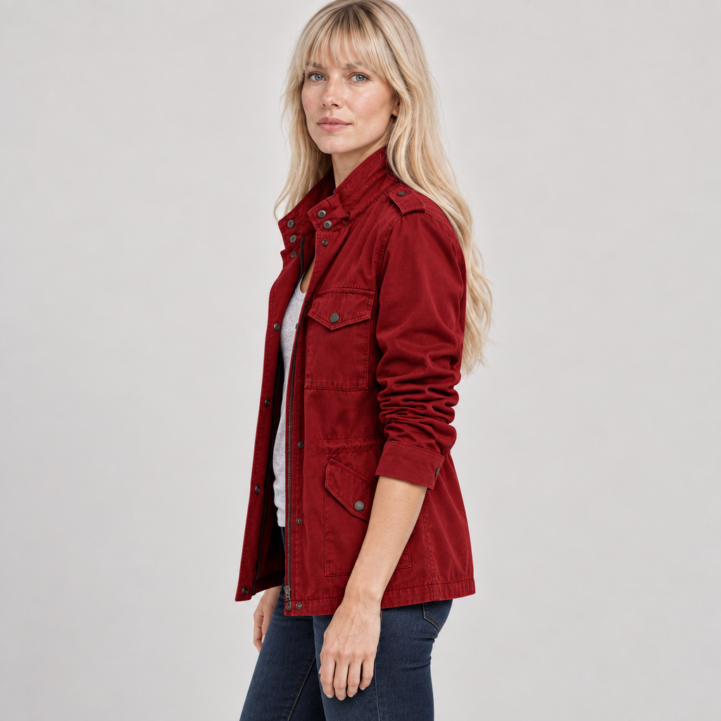 Olga — Claret — side view
