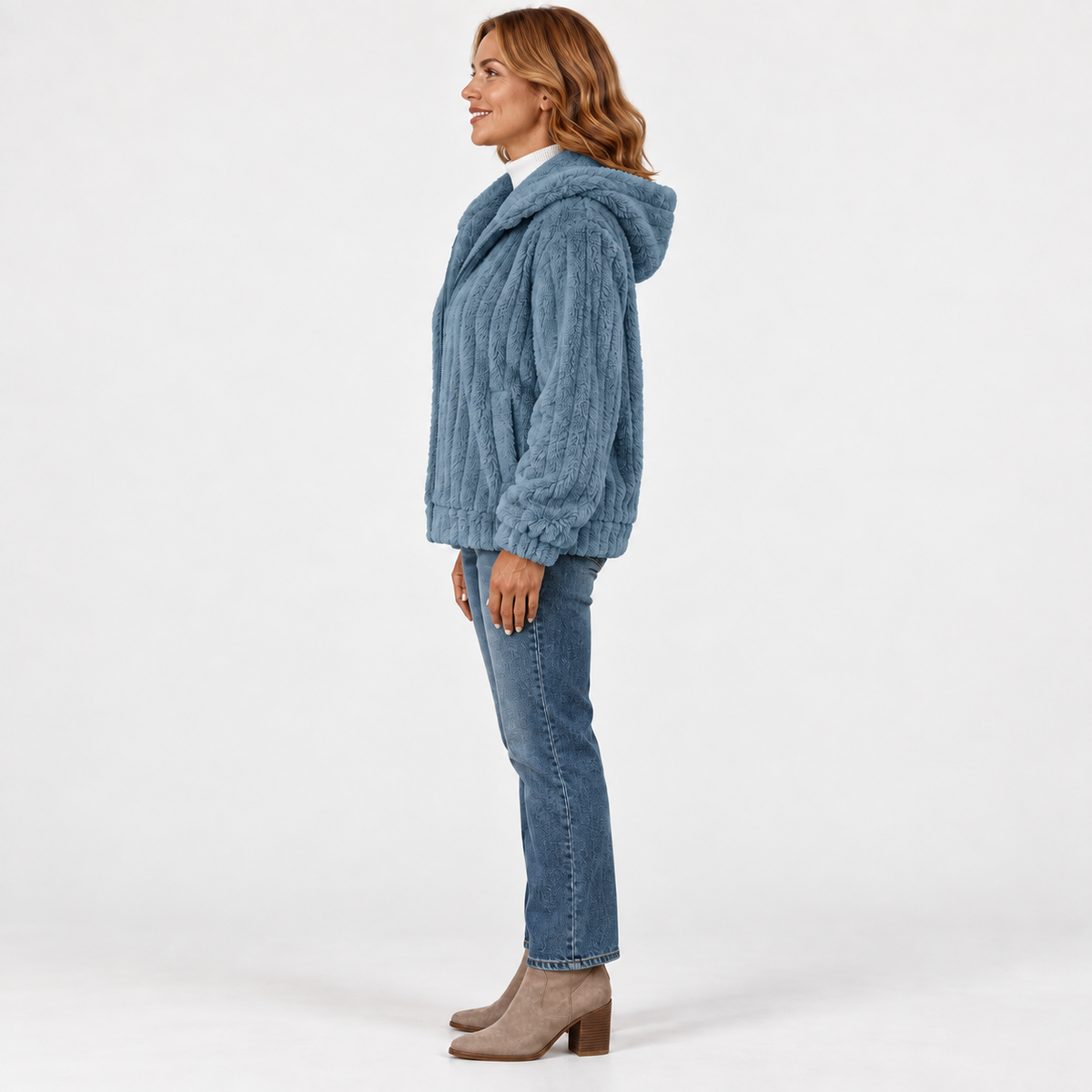 Genevieve — Blue — side view