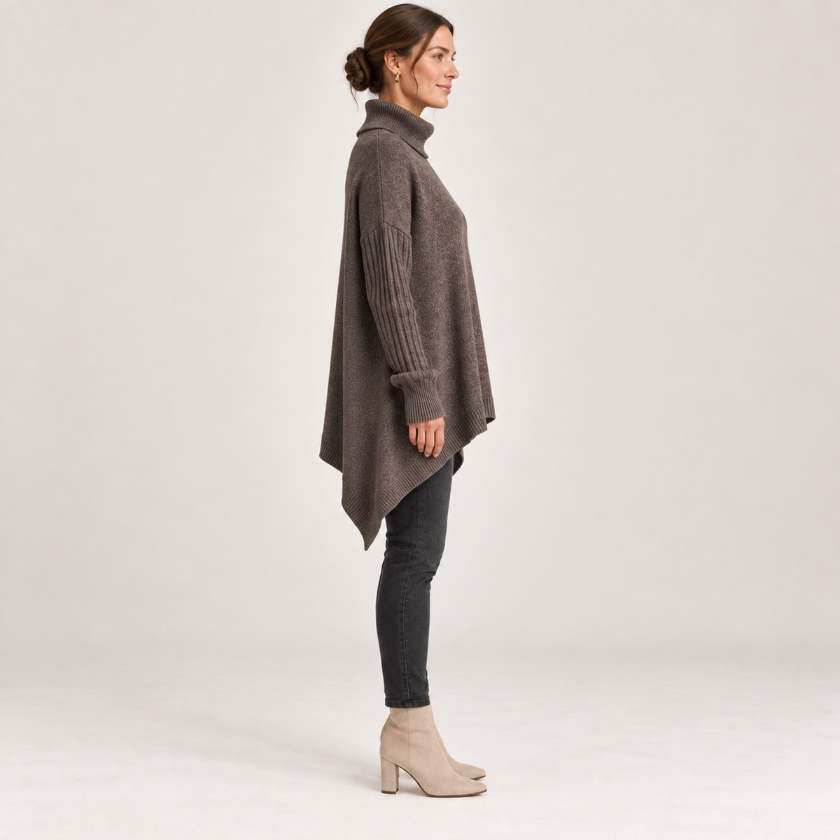 Brigitte — Espresso Brown — side view