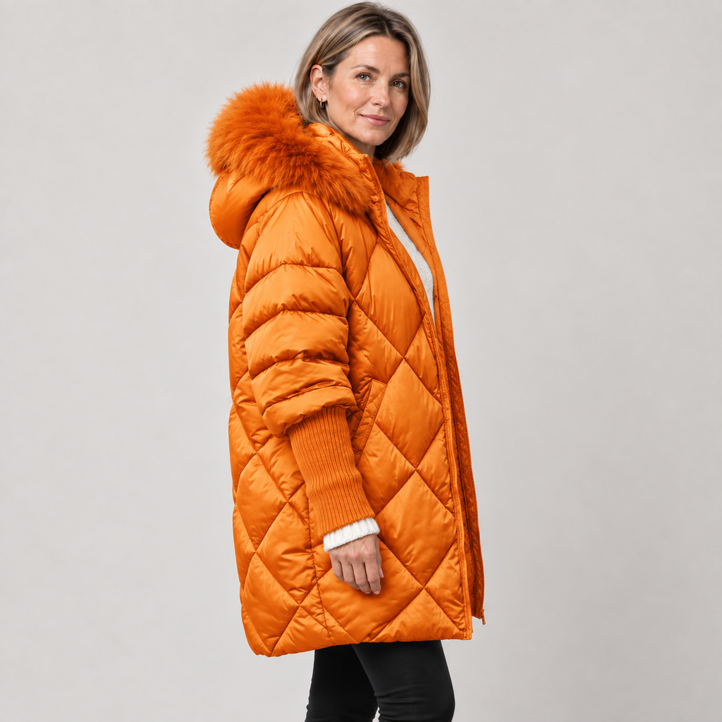 Karina — orange — side view