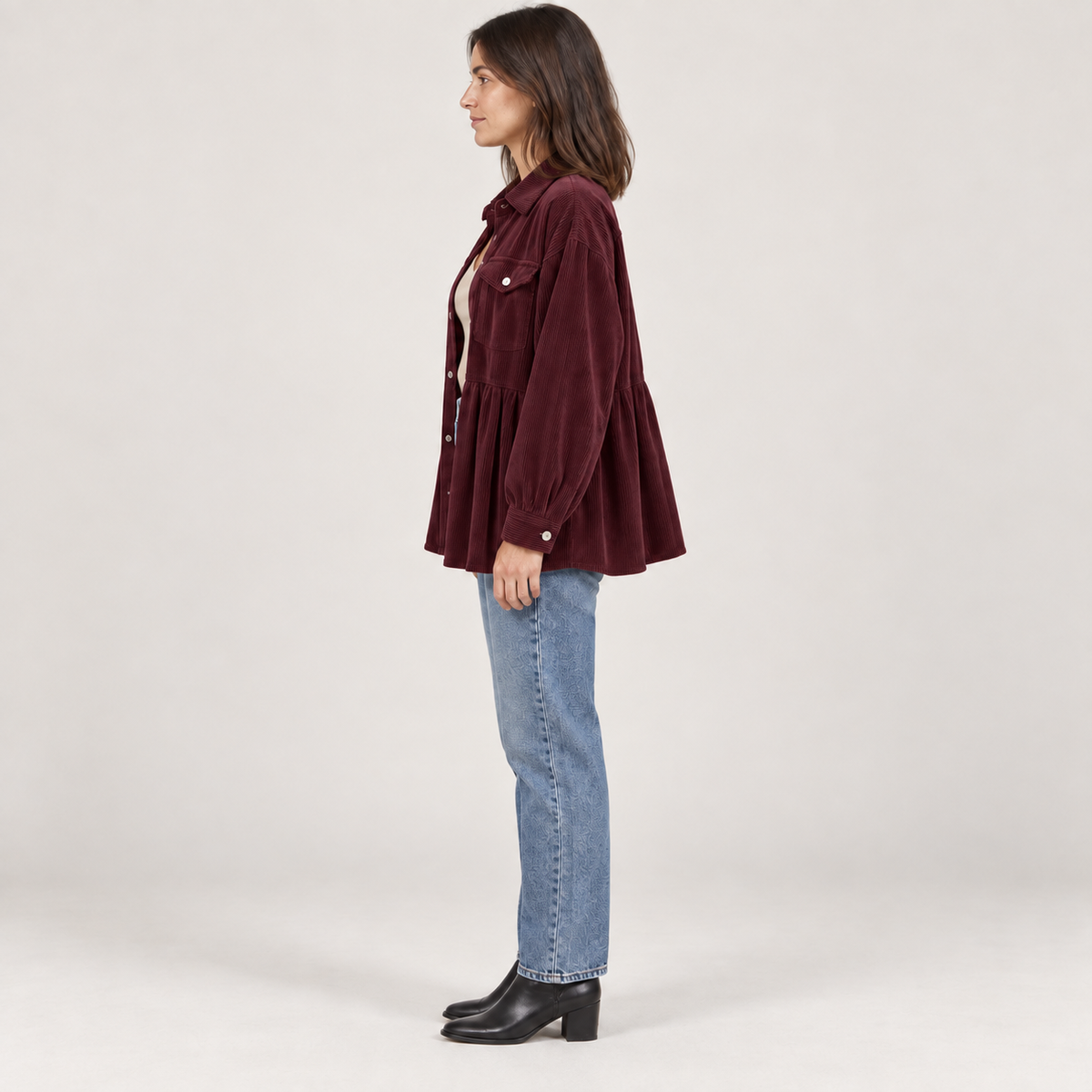 Varo — Claret — side view