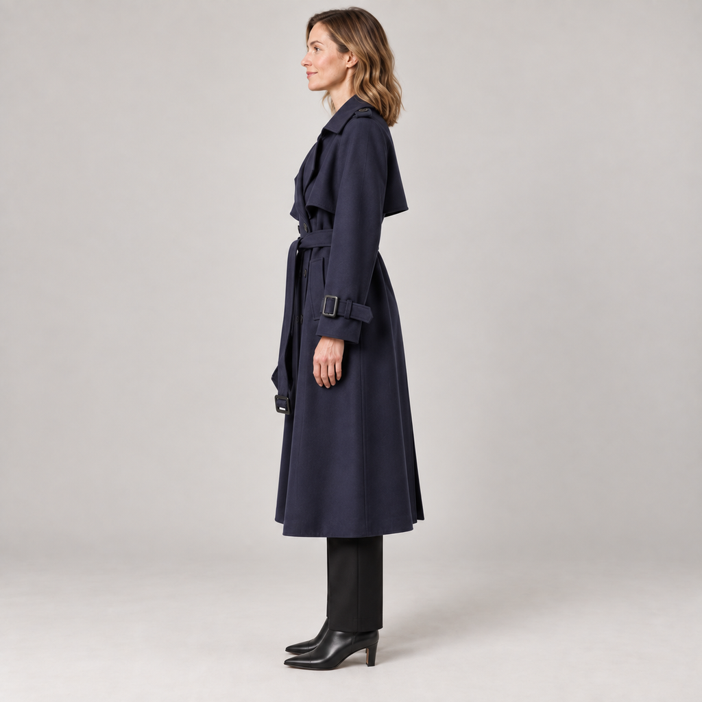 Sophia — Navy Blue — side view
