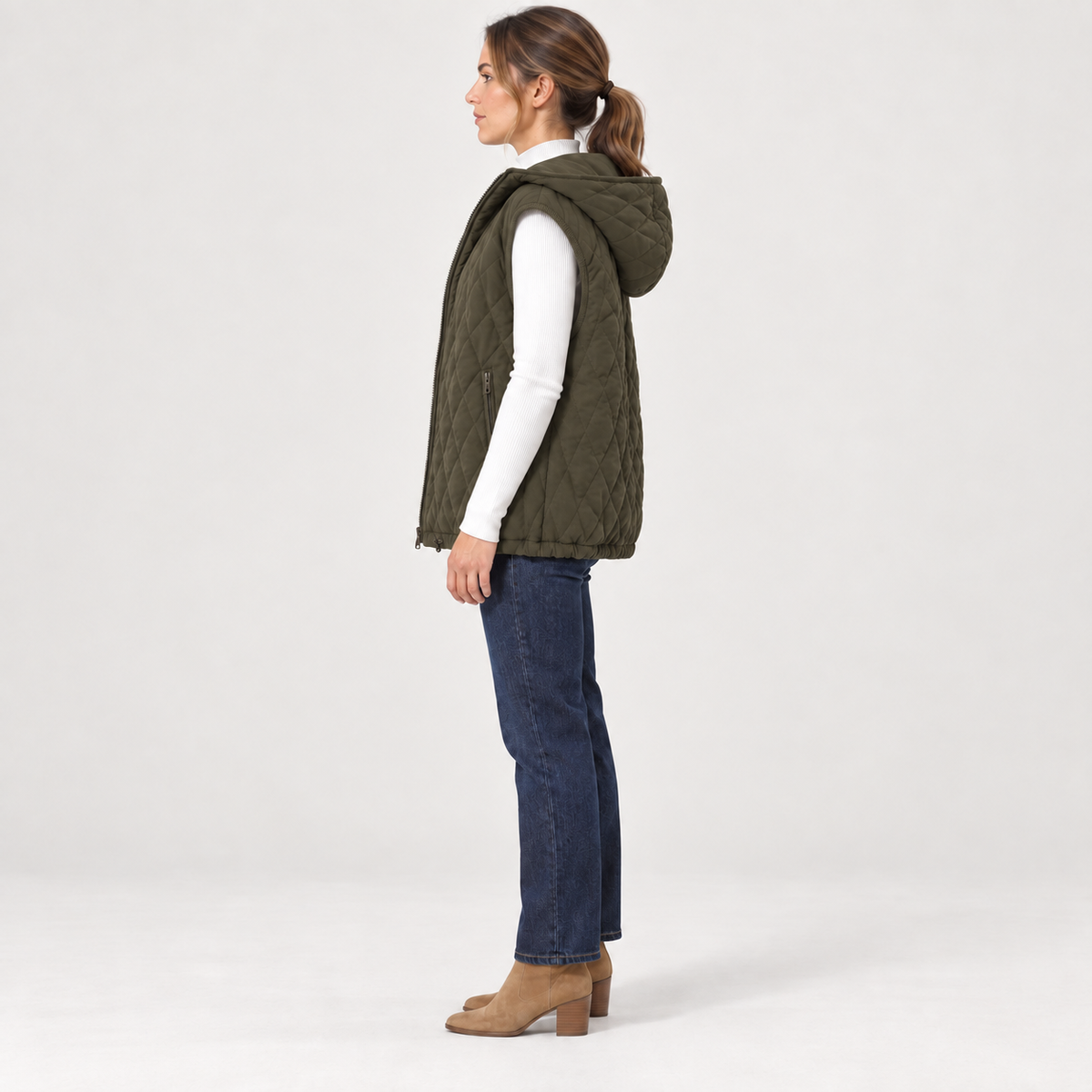 Liam — Army Green — side view