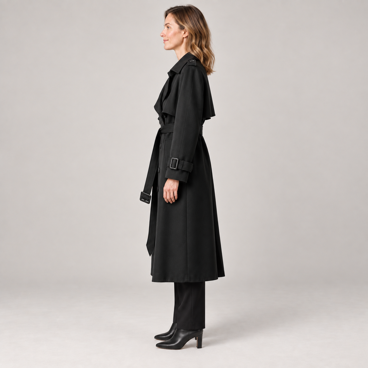 Sophia — Black — side view