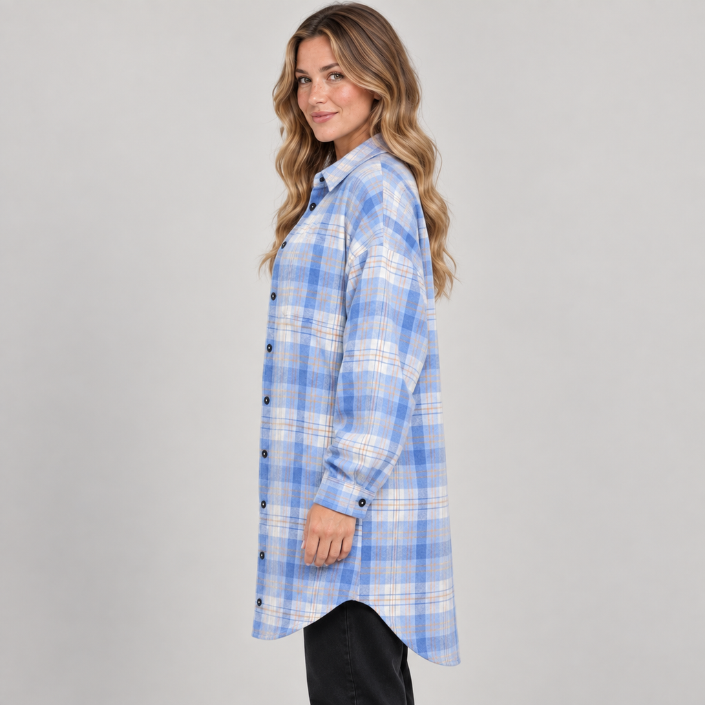 Cina — Blue White — side view