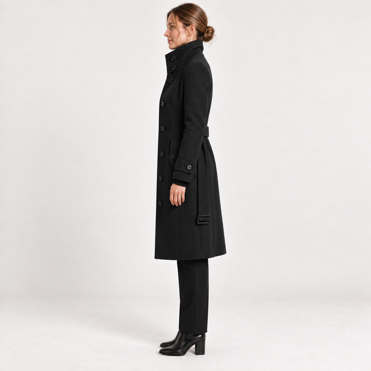 Sophia — Black — side view