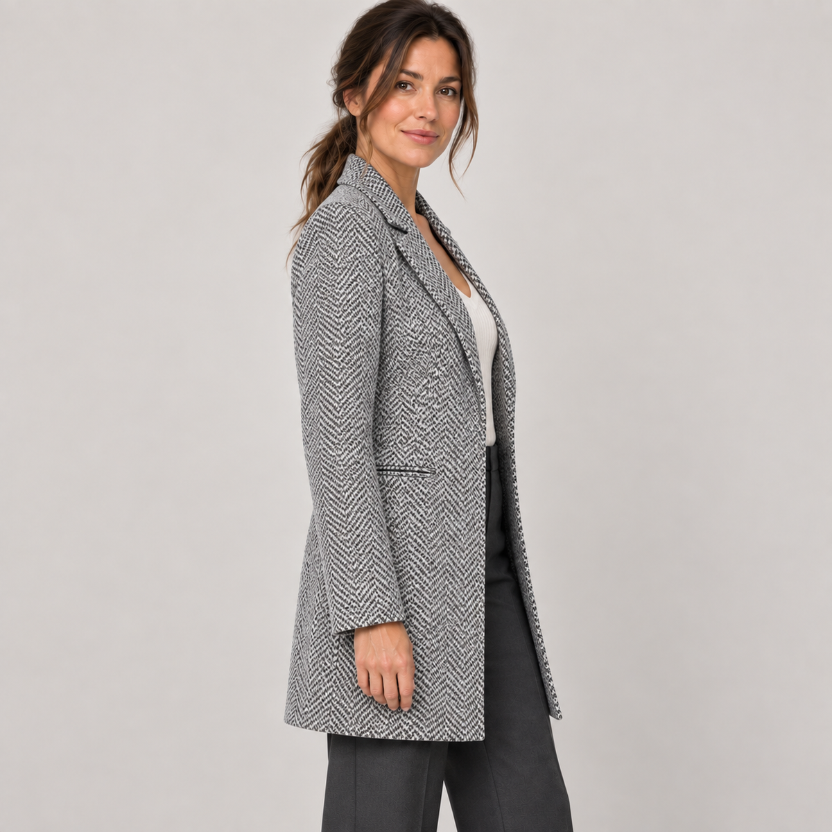 Freda — Gray — side view