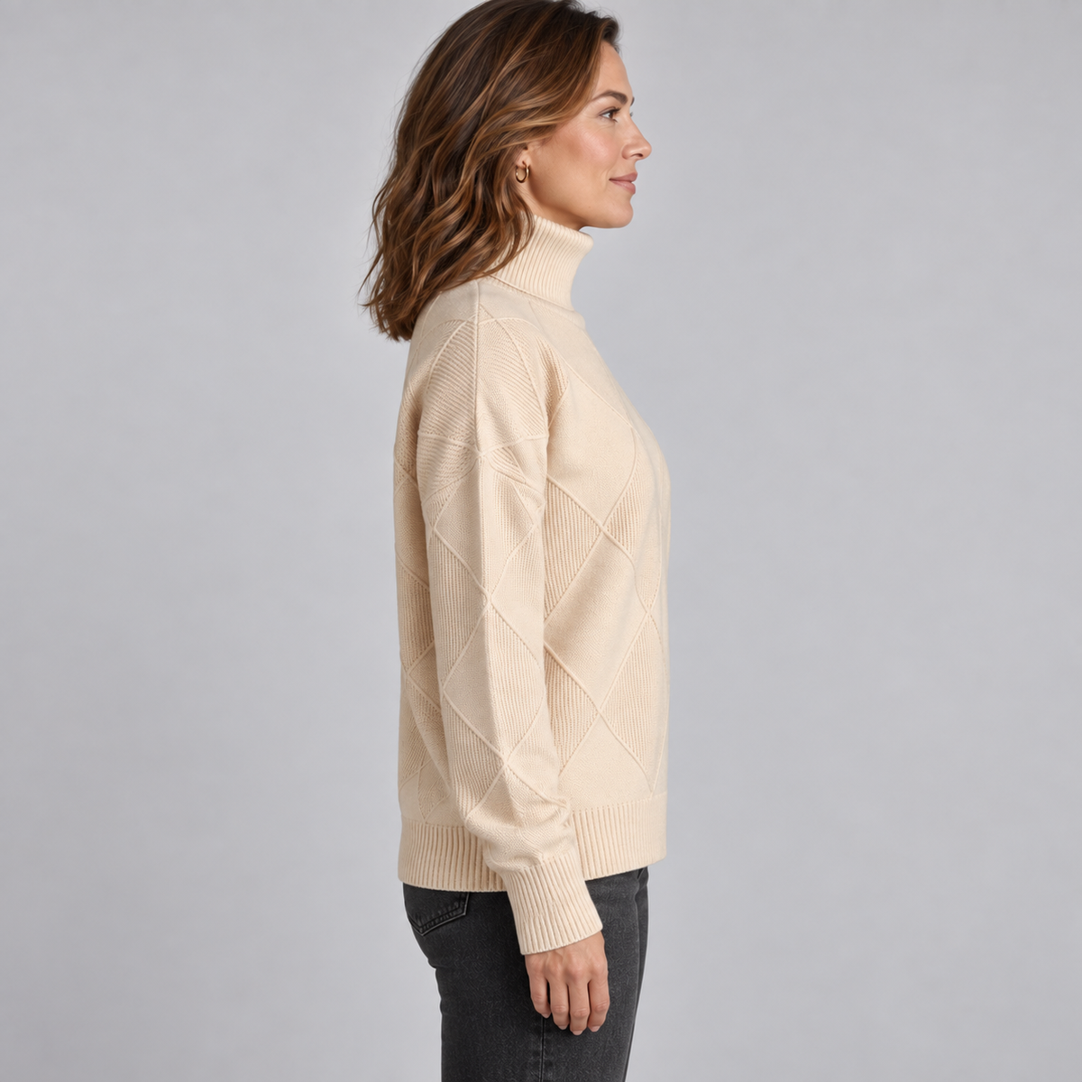 Isabella — Beige — side view
