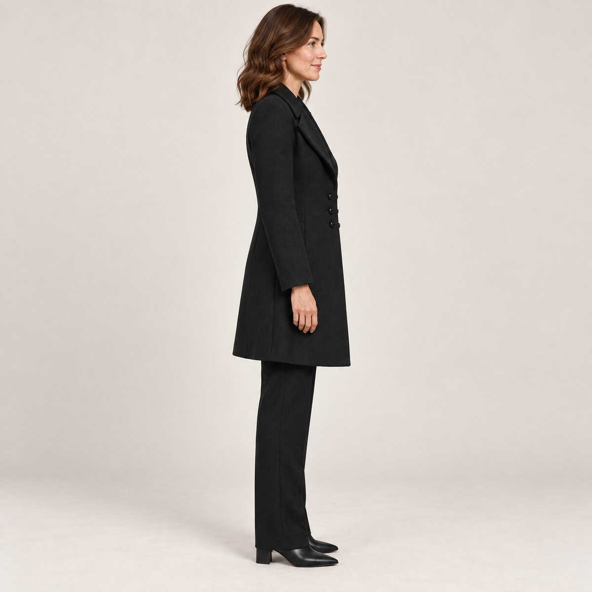 Clara — Black — side view