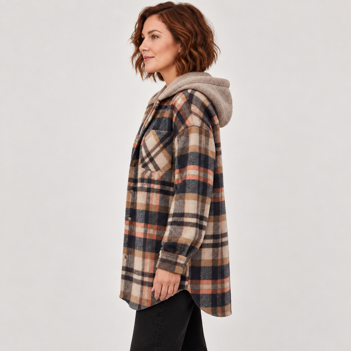 Tallulah — Coffee Brown — side view
