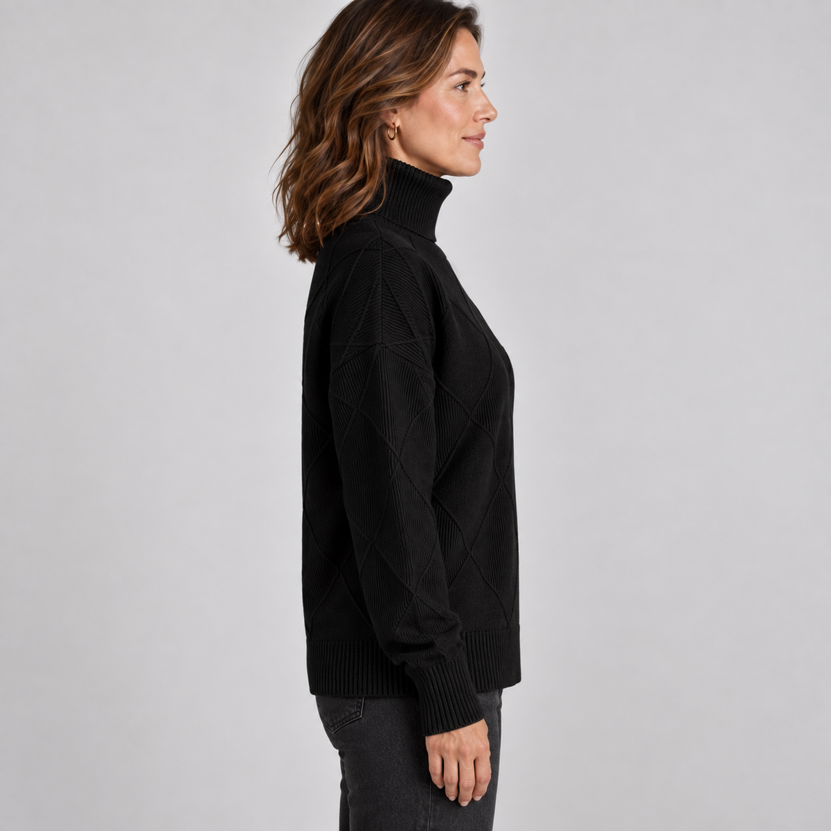 Isabella — Black — side view