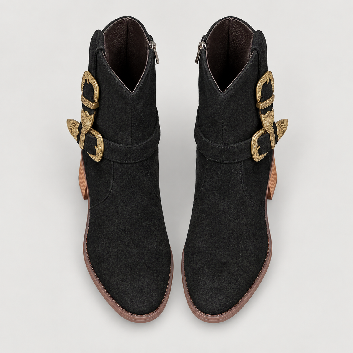 Rosa — Black — top view