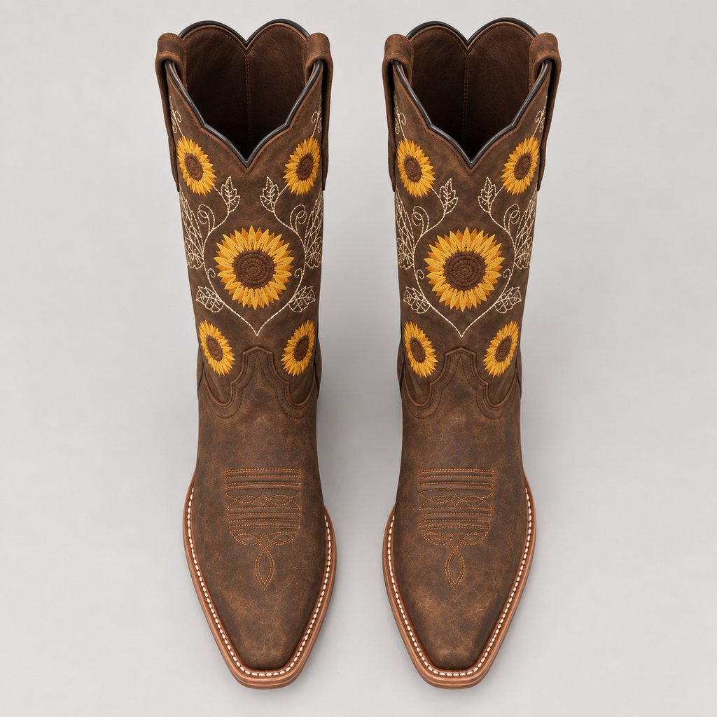 Daisy — Dark Brown — top view