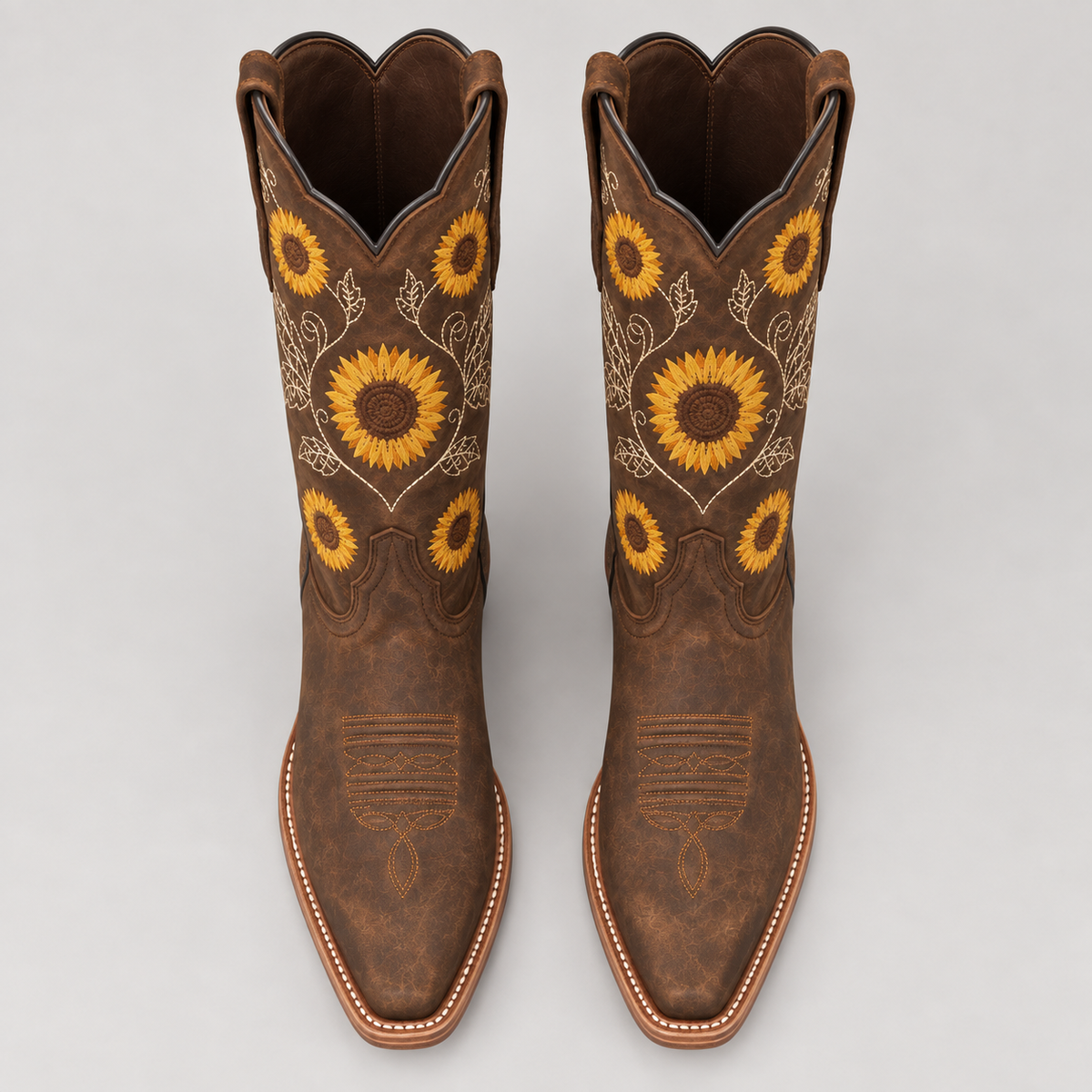 Daisy — Dark Brown — top view