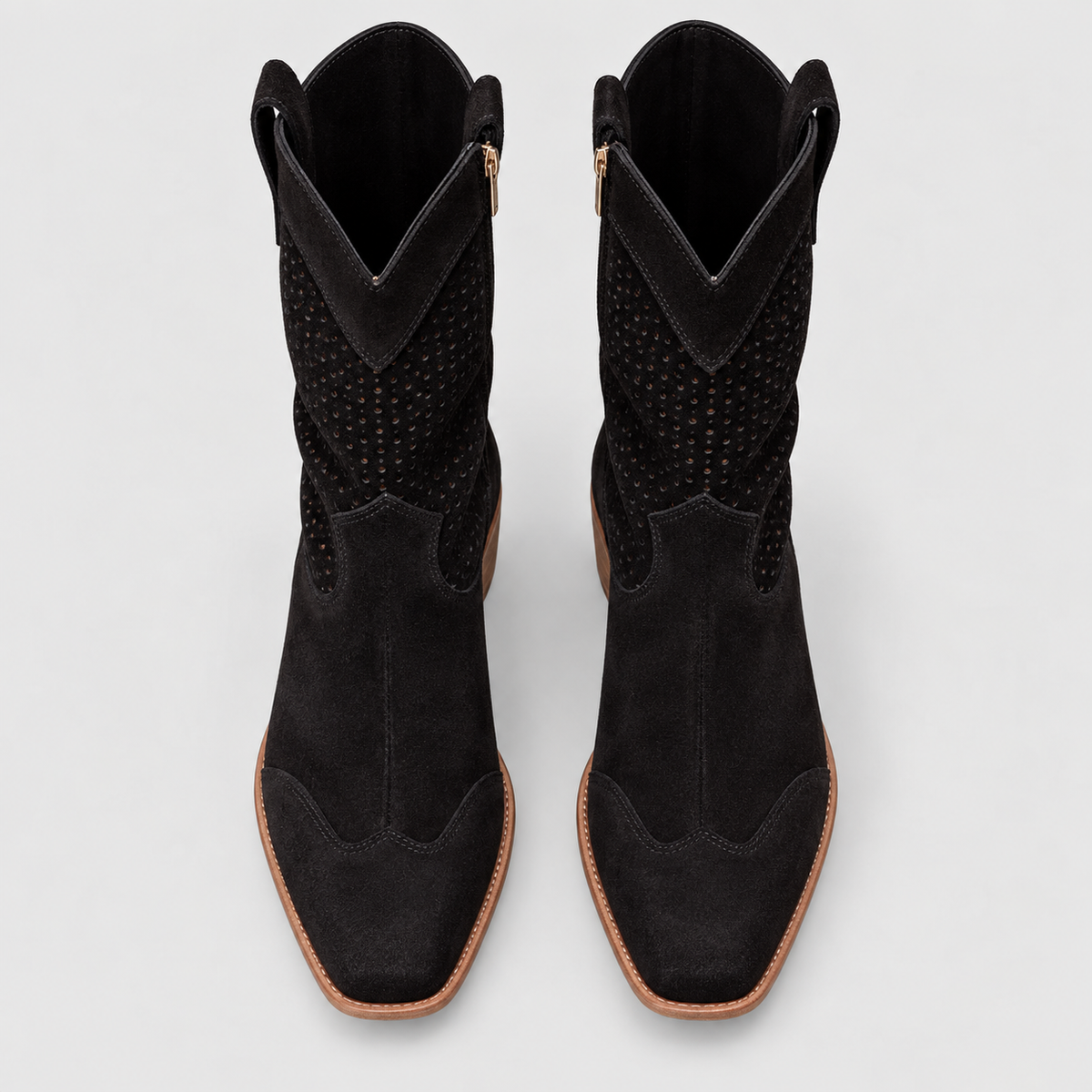 Rachel — Black — top view