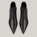Vanguar Boots — Black — top view