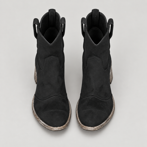 Camellia — Black — top view