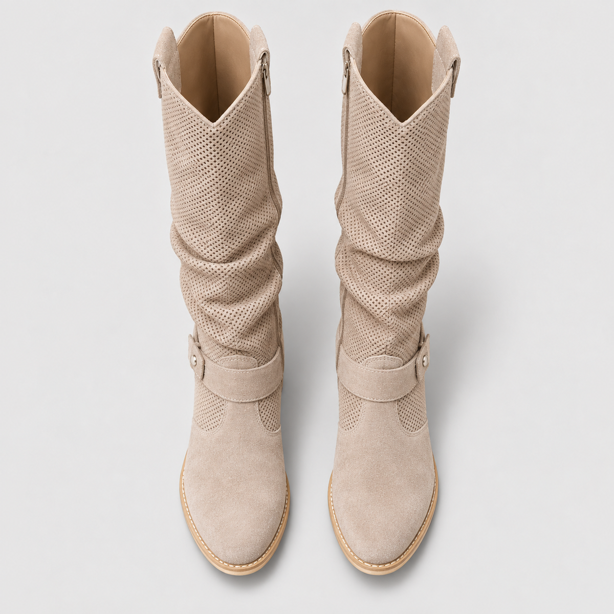 Hazel — Beige — top view