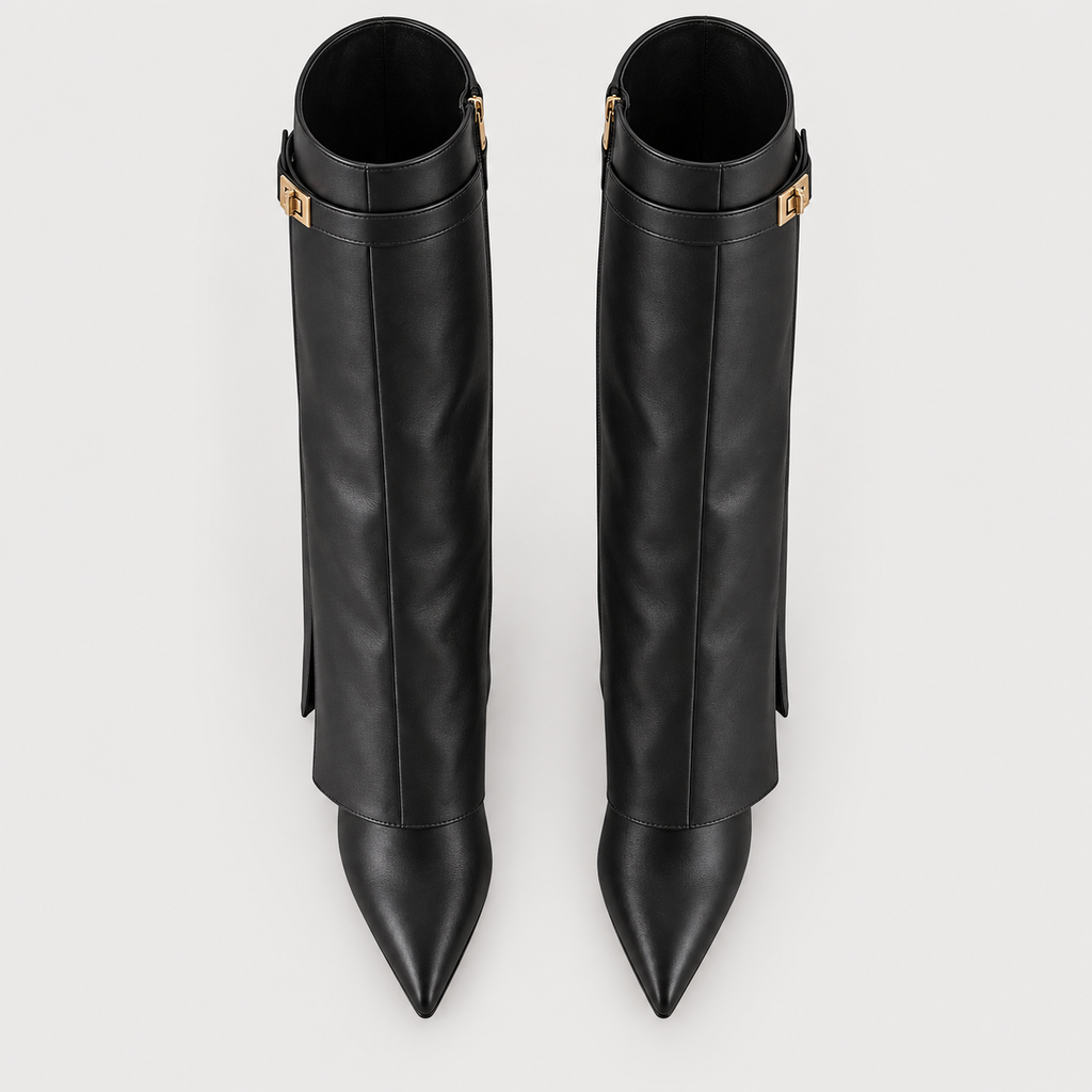 Luna — Black — top view