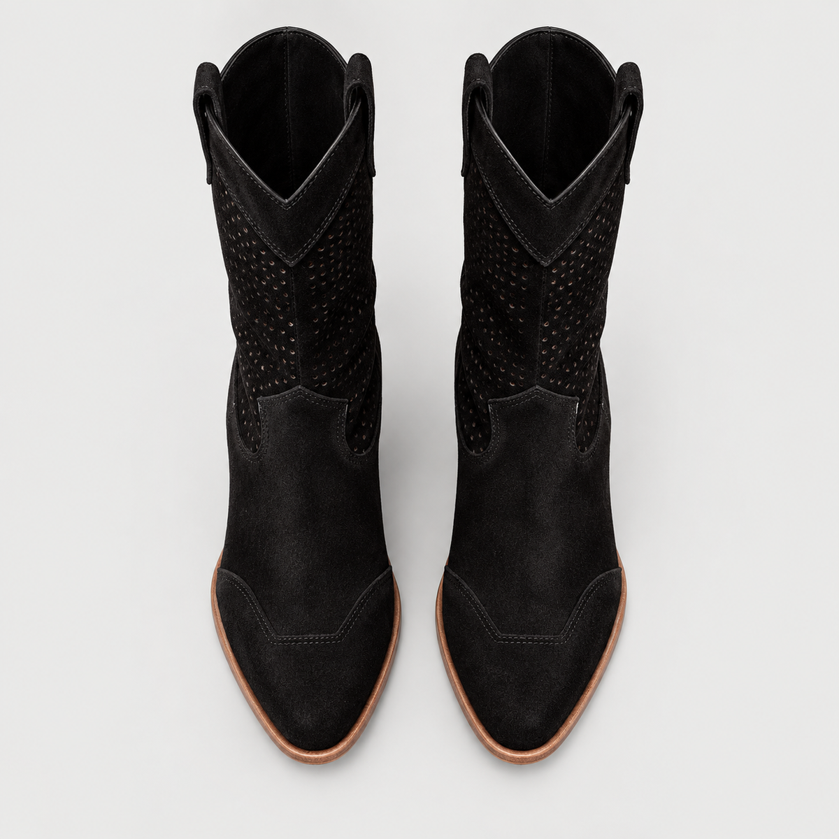 Rachel — Black — top view