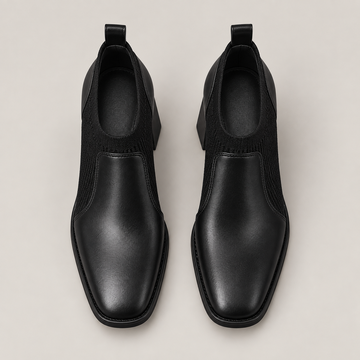 Else Boots — Black — top view