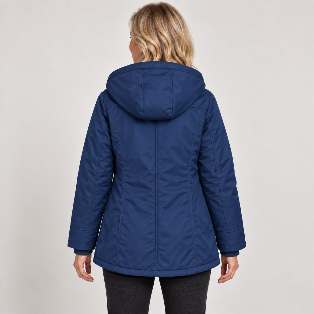 Amina — Navy Blue — back view