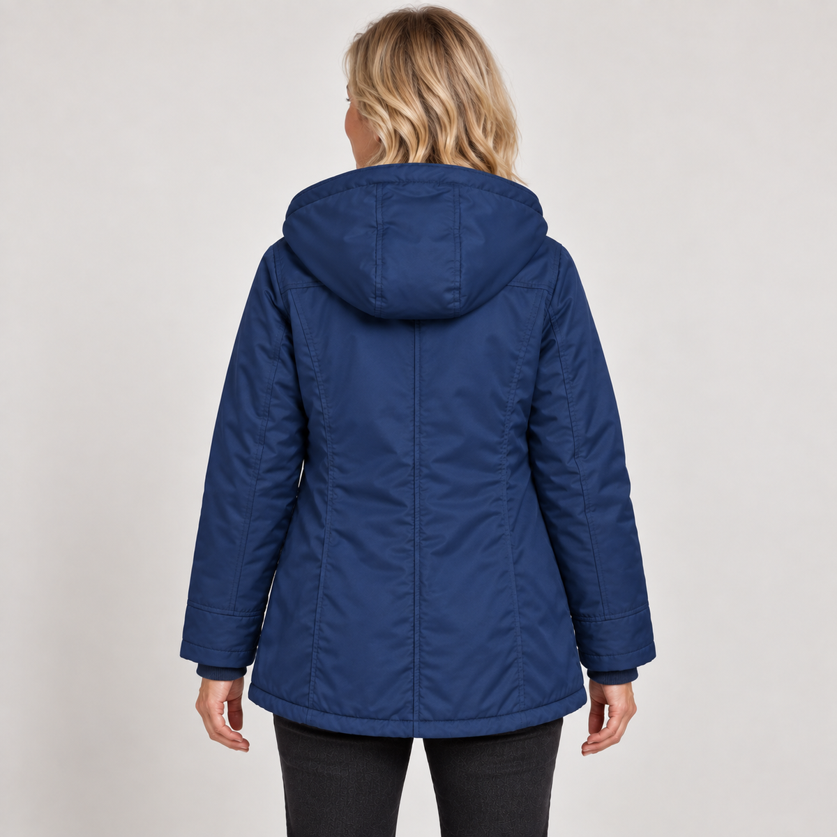 Amina — Navy Blue — back view