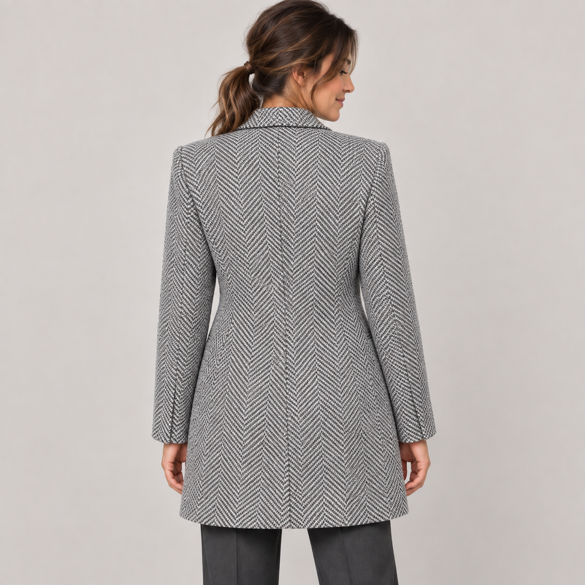 Freda — Gray — back view