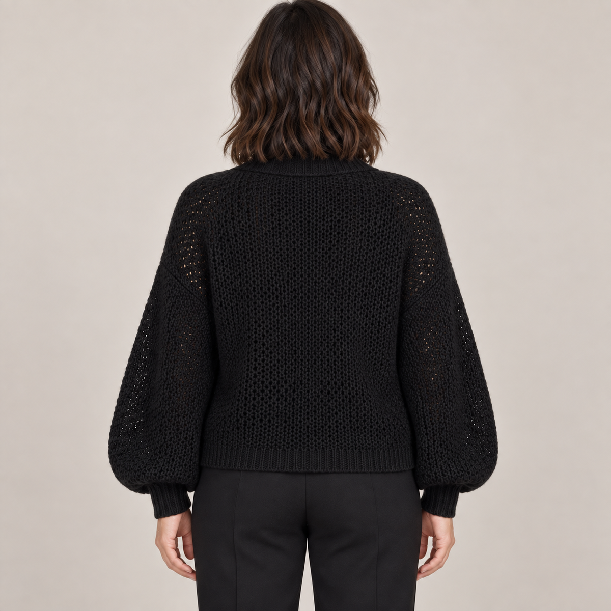 Elyzianne — Black — back view