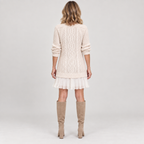 Ashlyndora — Apricot — back view
