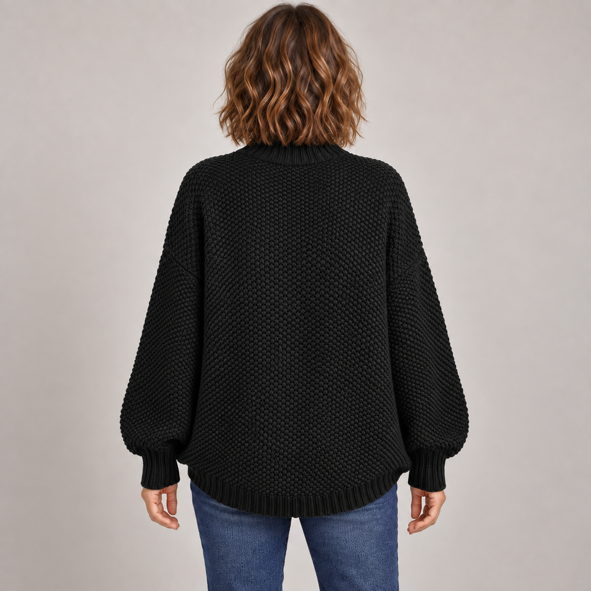 Barbara — Black — back view