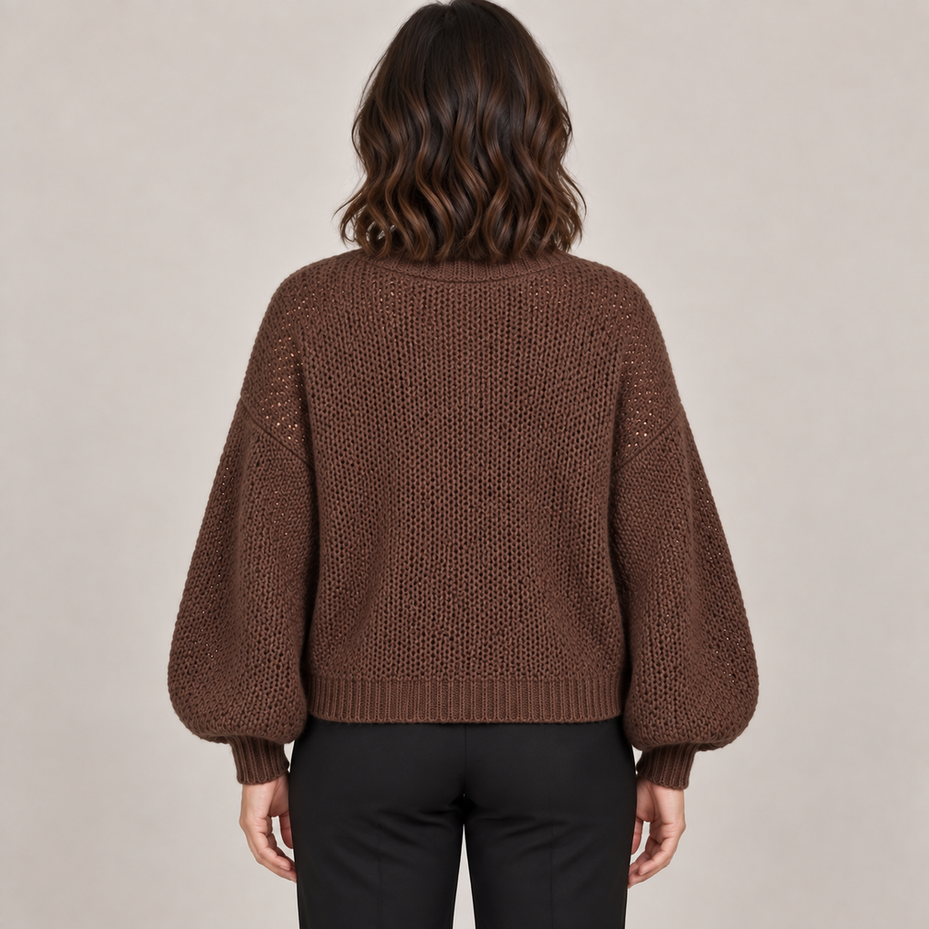 Elyzianne — Brown — back view