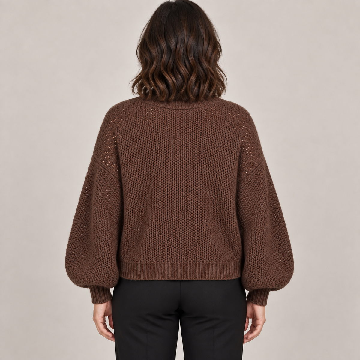 Elyzianne — Brown — back view