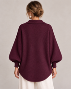 Capucine — Burgundy — back view